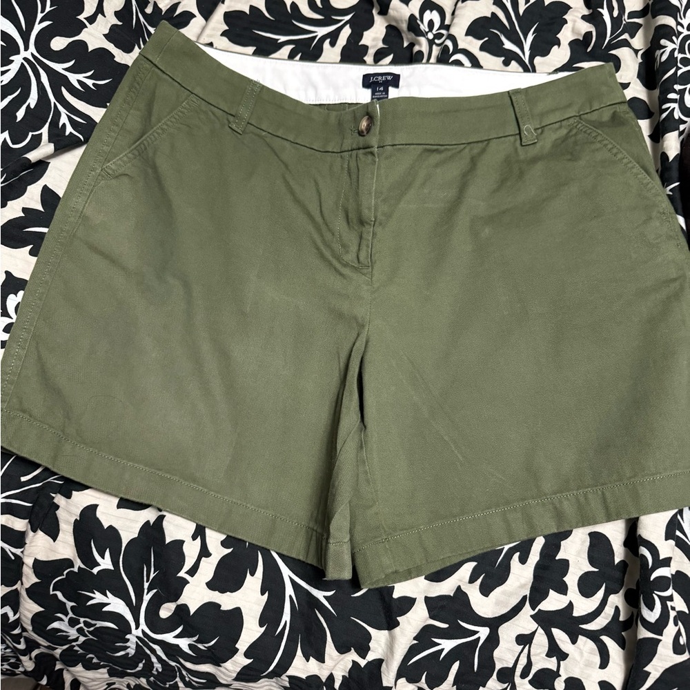 J Crew Green Women' Shorts